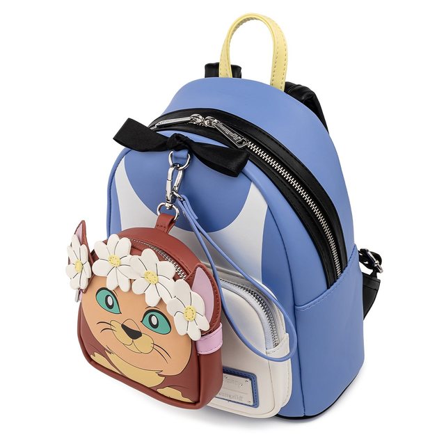 disney alice in wonderland floral mini backpack