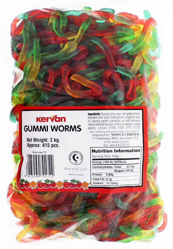 Kervan Gummi Worms (2kg) image