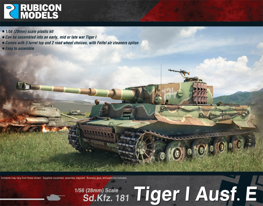 Rubicon 1/56 Tiger I Ausf E image