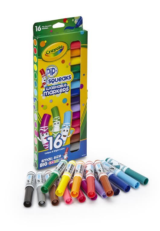 Crayola: 16 Pipsqueaks Washable Markers