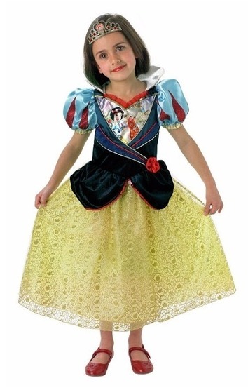 Disney: Kids Snow White Shimmer Dress - (Medium)