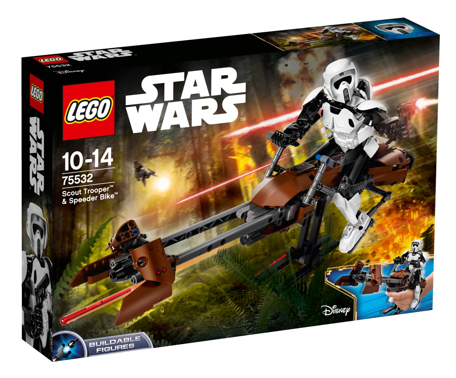 LEGO Star Wars: Scout Trooper & Speeder Bike (75532)