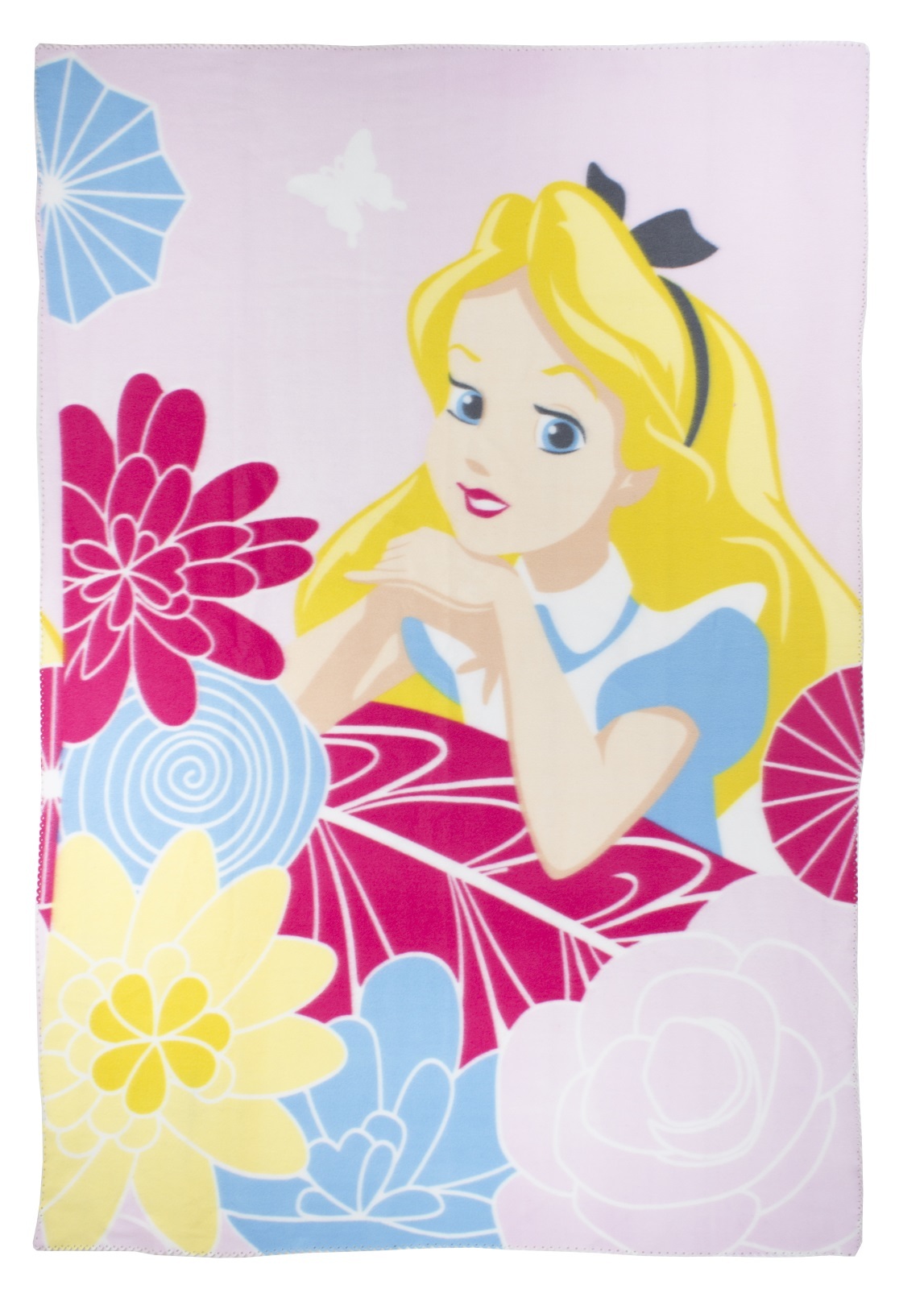 Alice In Wonderland Fleece Blanket image