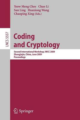 Coding and Cryptology image