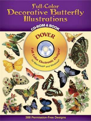 Decorative Butterfly Illustrations by Dover image