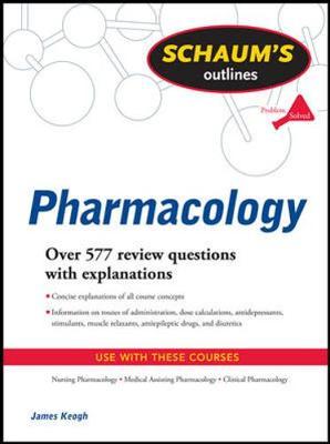 Schaum's Outline of Pharmacology by Jim Keogh image