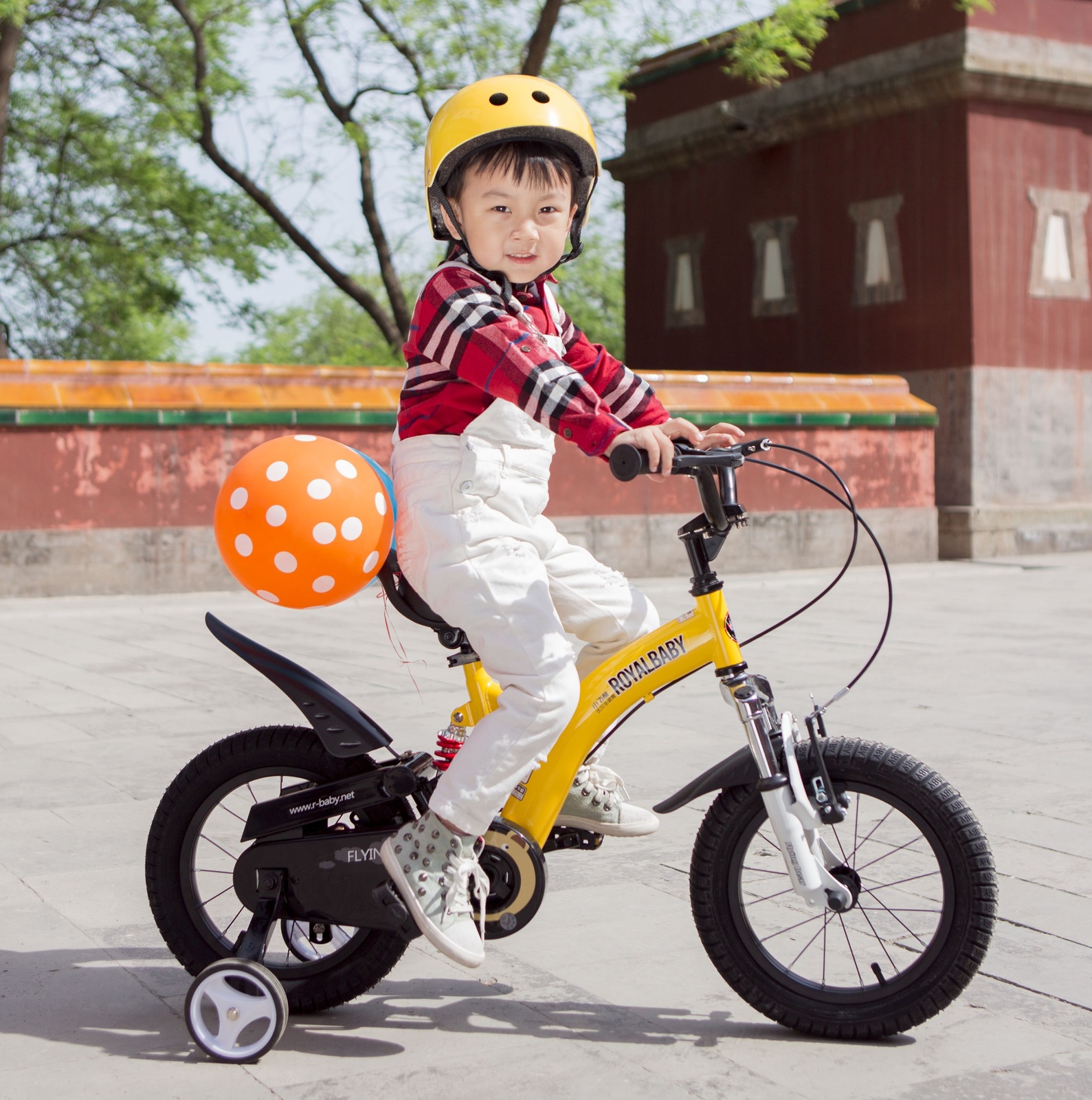 RoyalBaby: Flying Bear RB-9 - 12" Bike (Yellow) image