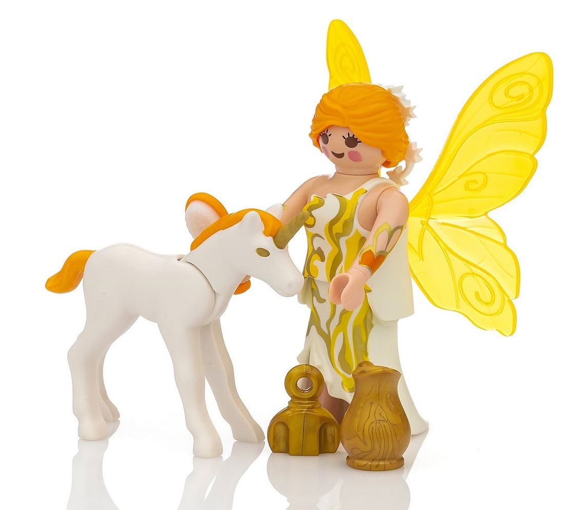 Playmobil - Sun Fairy with Unicorn Foal (9438) image