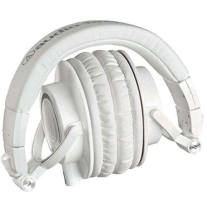 Audio-Technica ATH-M50X Studio Monitors Headphones - White image