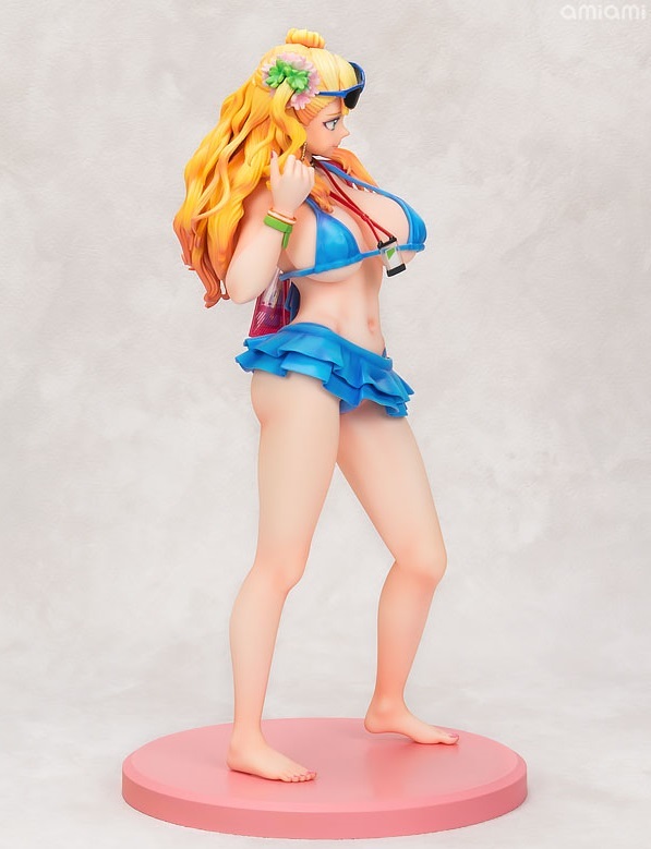 Please Tell Me! Galko-chan: 1/6 Galko-Chan (Swimsuit Ver.) - PVC Statue image
