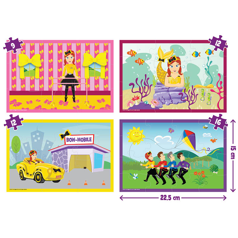 The Wiggles: Emma - 4-in-1 Wooden Jigsaw Puzzle image