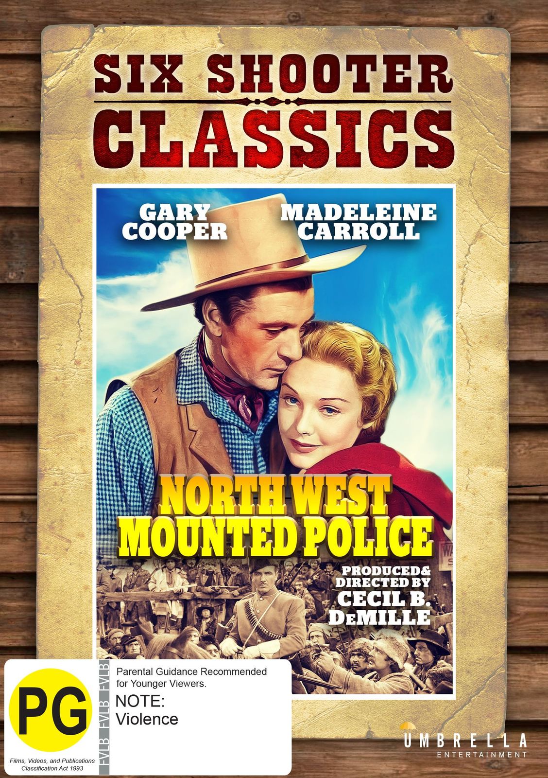 Northwest Mounted Police on DVD image