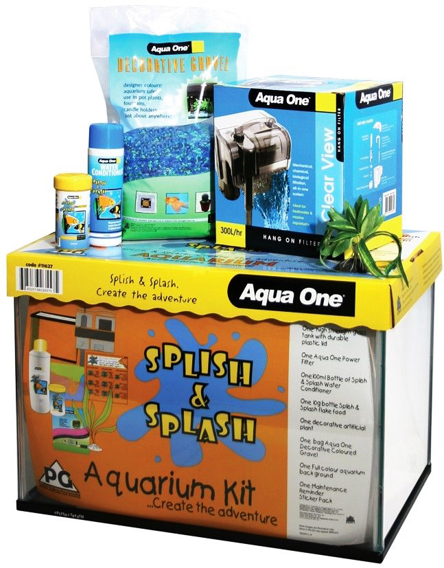 Aqua One Splish & Splash Fish Tank Medium 21 Litre at Mighty Ape NZ