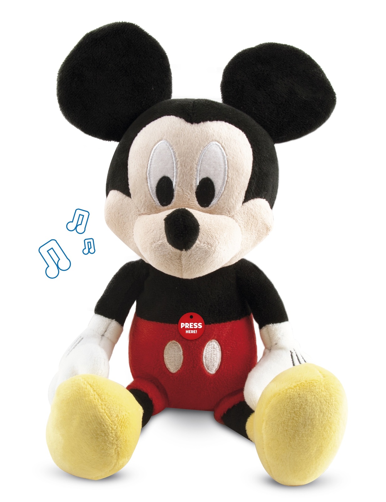 Disney: Happy Sounds Mickey - Soft Toy