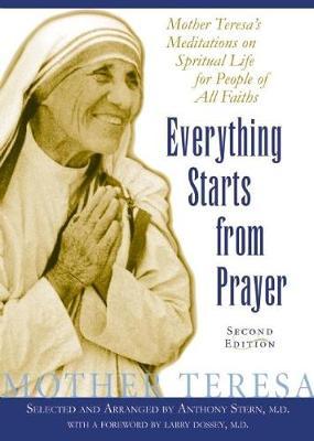 Everything Starts From Prayer by Mother Teresa image