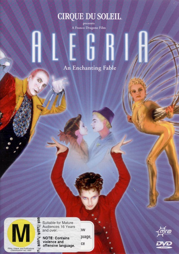 Cirque Du Soleil - Alegria on DVD image