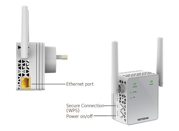 Netgear EX3700 Wireless-AC750 Universal WiFi Range Extender