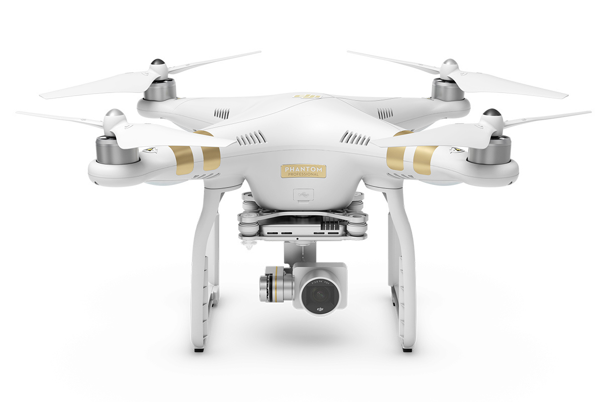 DJI Phantom 3 Professional Quadcopter with 4K Camera and 3-Axis Gimbal