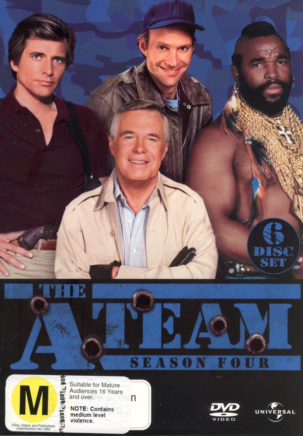 The A-Team - Season 4 (6 Disc Box Set) on DVD image