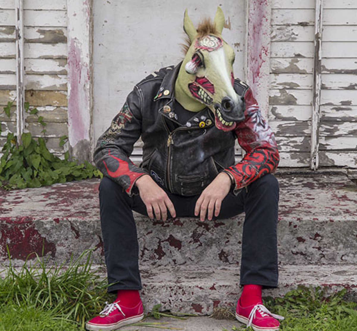 Zombie Horse Head Mask Men's at Mighty Ape NZ