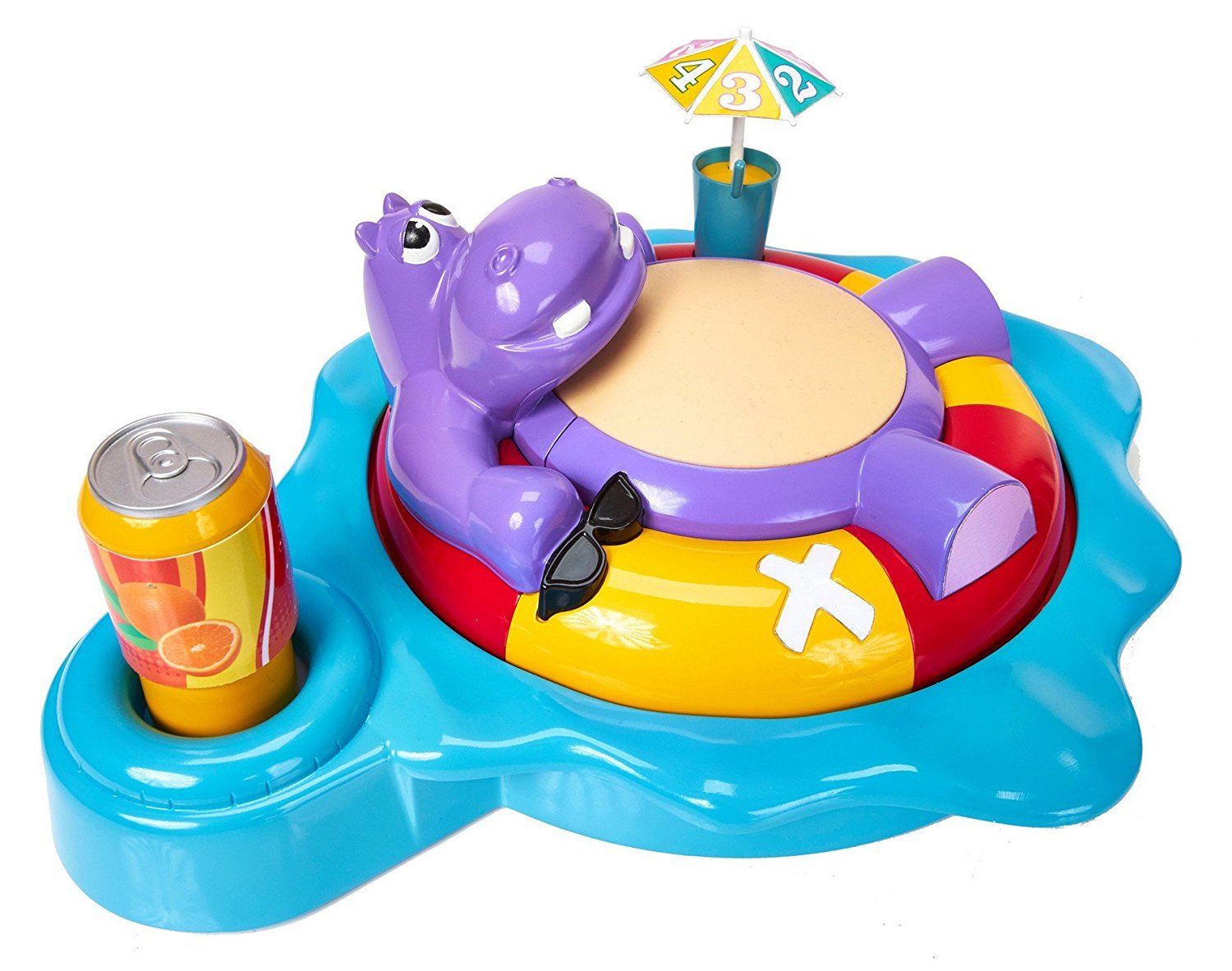 Tomy: Fizzy Dizzy Hippo - Children's Game