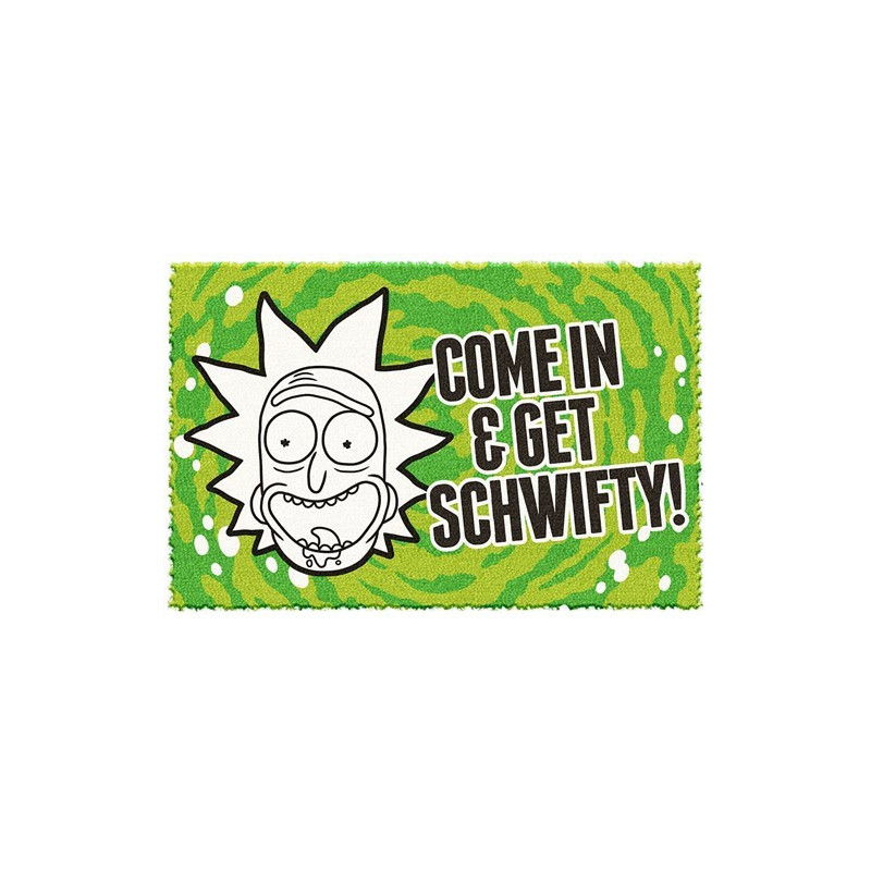 Rick And Morty - Get Schwifty Doormat