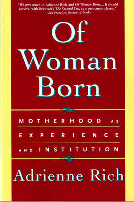 Of Woman Born by Adrienne Rich image