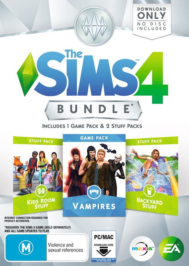 The Sims 4 Bundle Pack 7 (code in box) for PC image