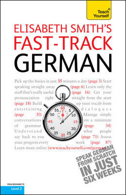 Fast-Track German Book/CD Pack: Teach Yourself by Elisabeth Smith image