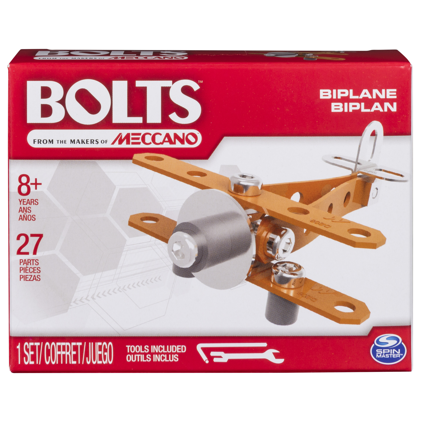 Meccano: Bolts Mini Vehicles - Bi-Plane