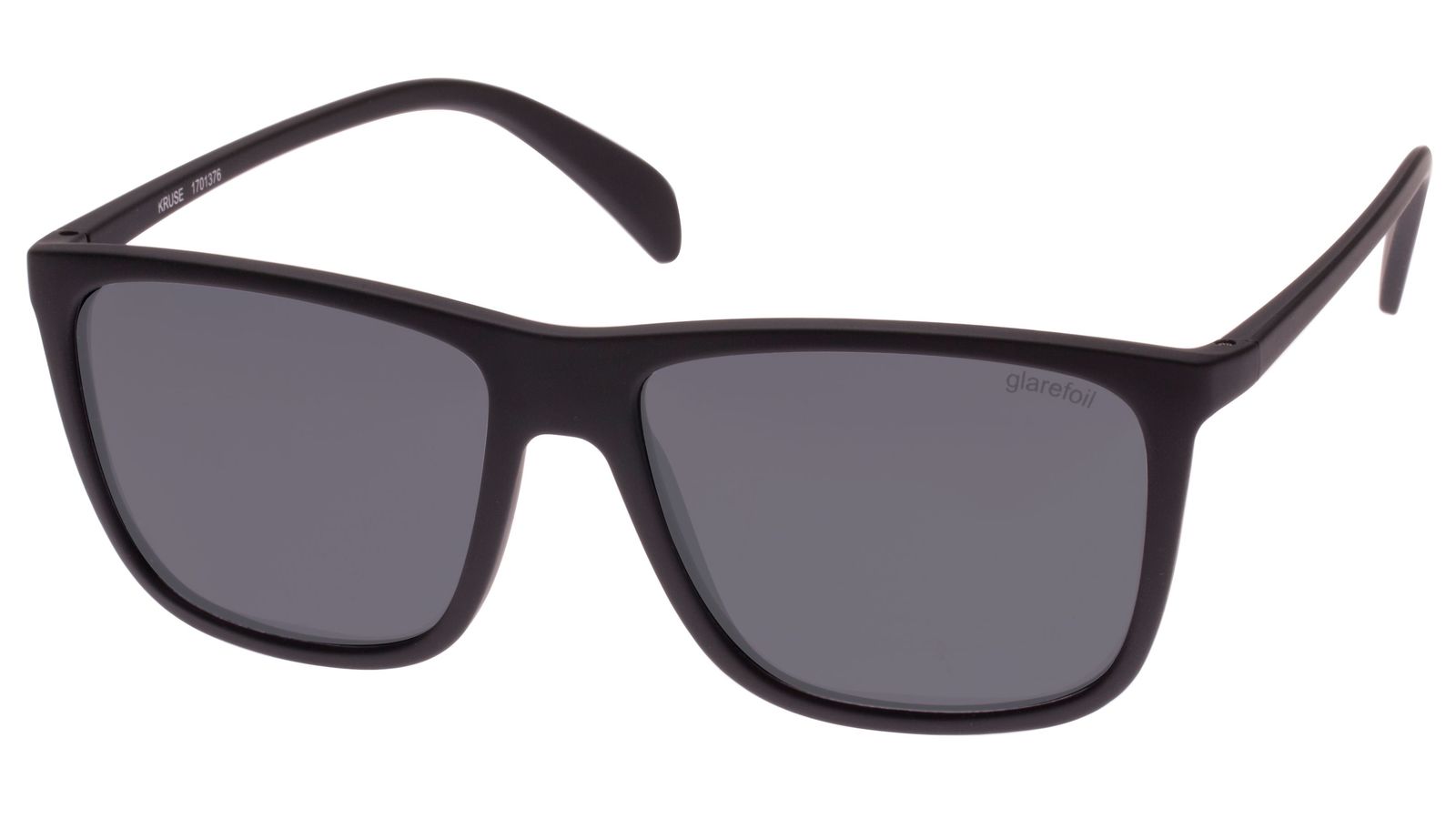 Kruse Sunglasses Black + Smoke Lens at Mighty Ape NZ