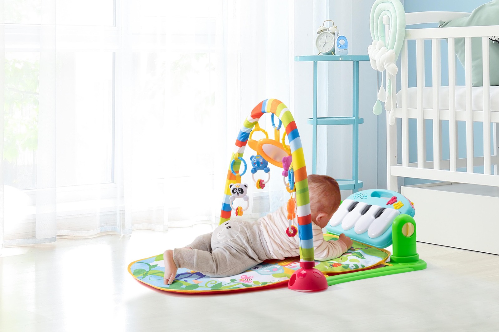 Buy Bubbli Activity Baby Gym Playmat at Mighty Ape NZ