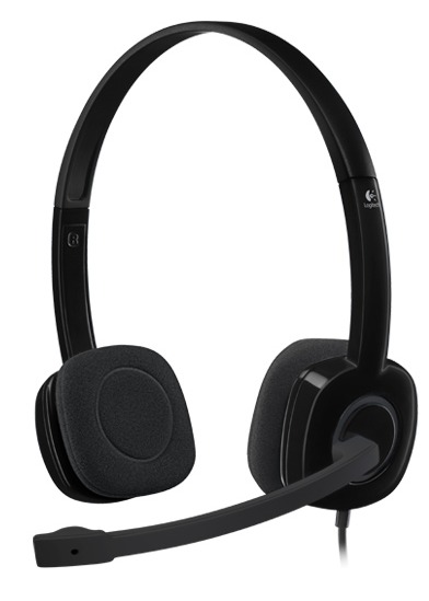 Logitech H151 Single-pin Stereo Headset - Black image