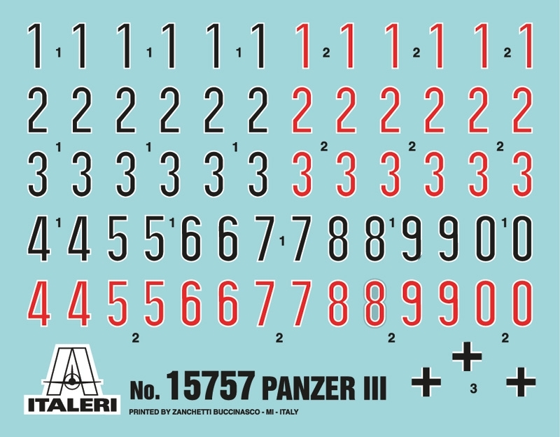 Italeri: 1:56 Pz.KPFW.III Ausf.J/L/MN (Warlord Games) - Model Kit image