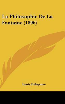 La Philosophie de La Fontaine (1896) by Louis Delaporte image