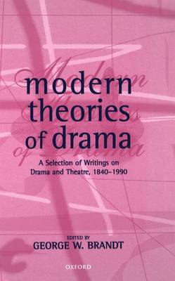 Modern Theories of Drama image