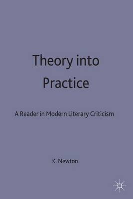 Theory into Practice: A Reader in Modern Literary Criticism image