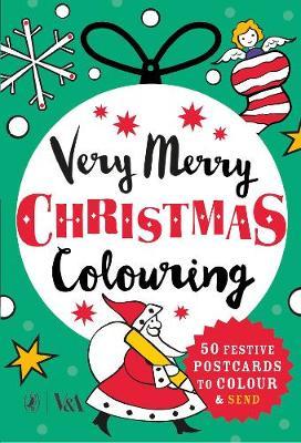 Very Merry Christmas Colouring by Puffin image
