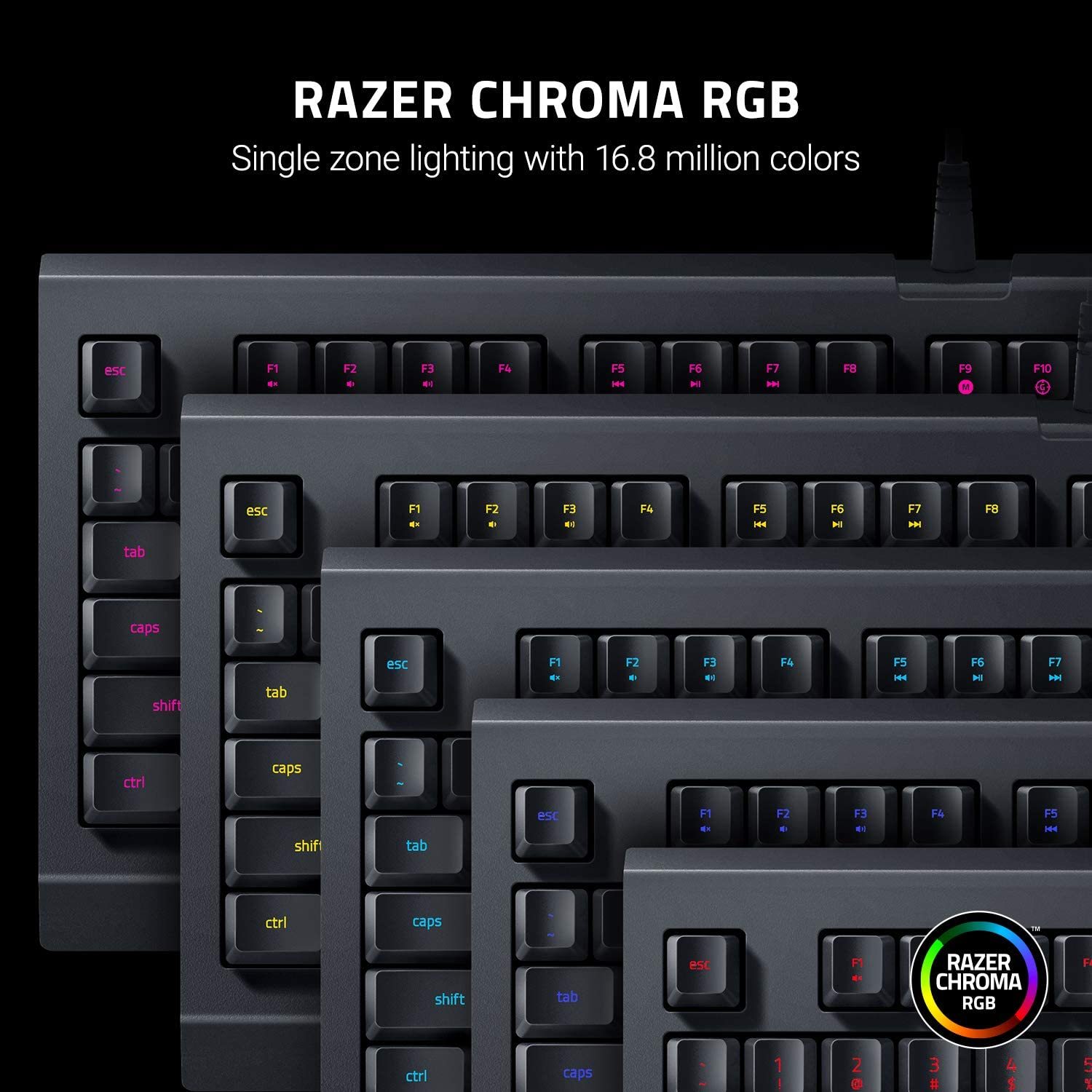 Razer Cynosa Lite Essential Gaming Keyboard on PC