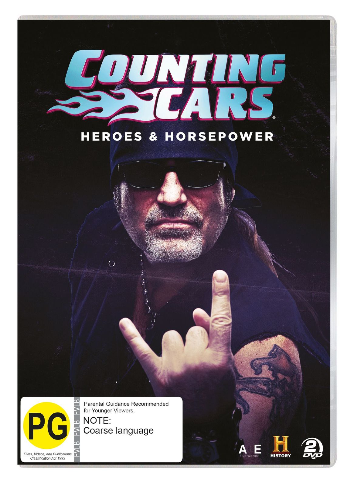 Counting Cars: Heroes & Horsepower on DVD image