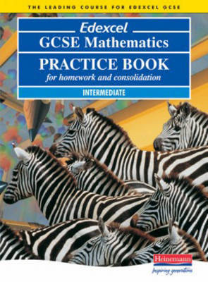 Edexcel GCSE Maths Intermediate Practice Book by Keith Pledger image