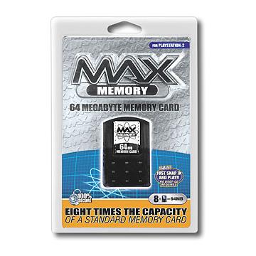 Datel 64 MB Memory Card for PS2 image