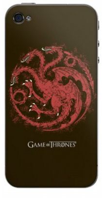 Game of Thrones Skin for iPhone - Targaryen Distressed image