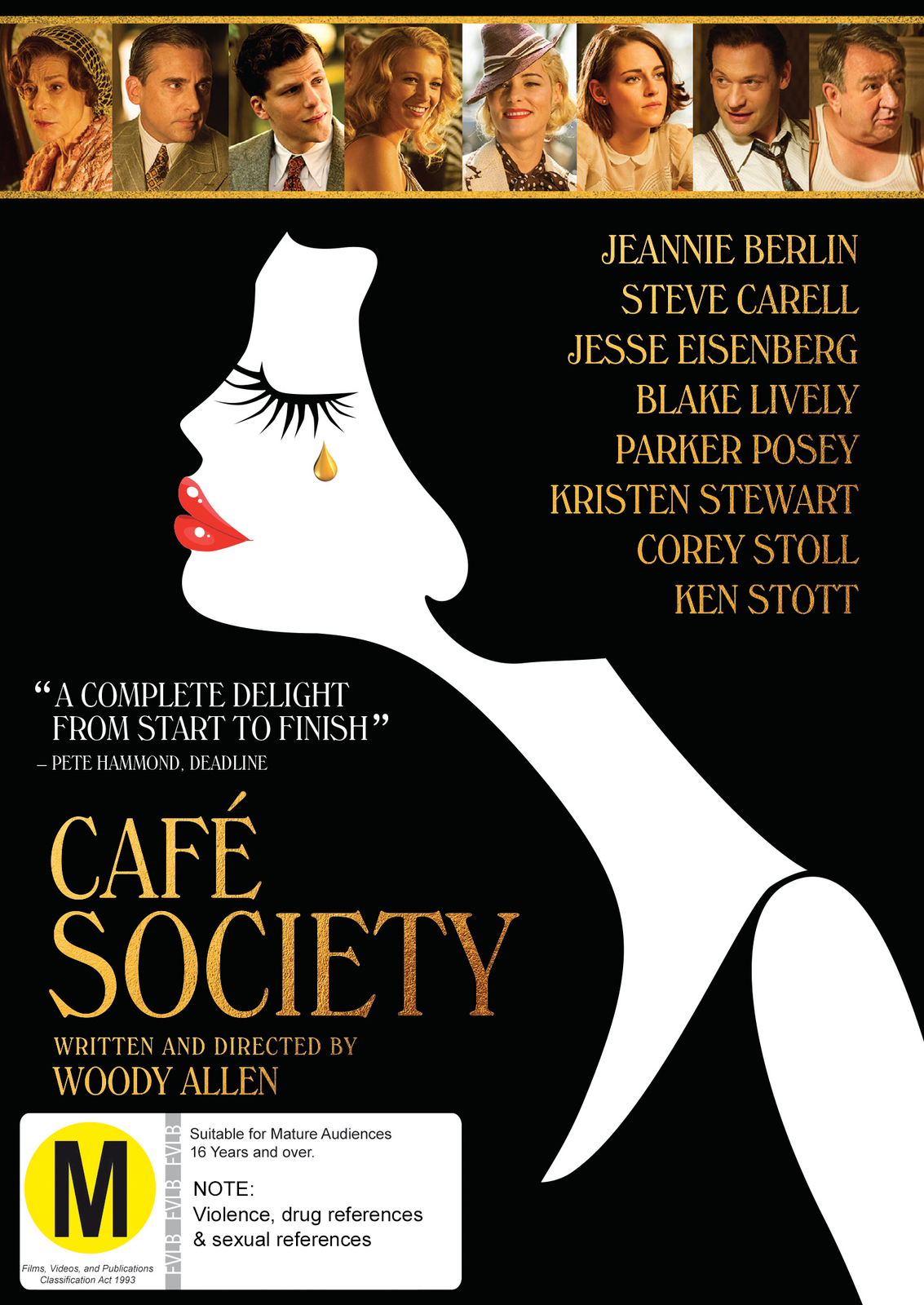 Café Society on DVD image