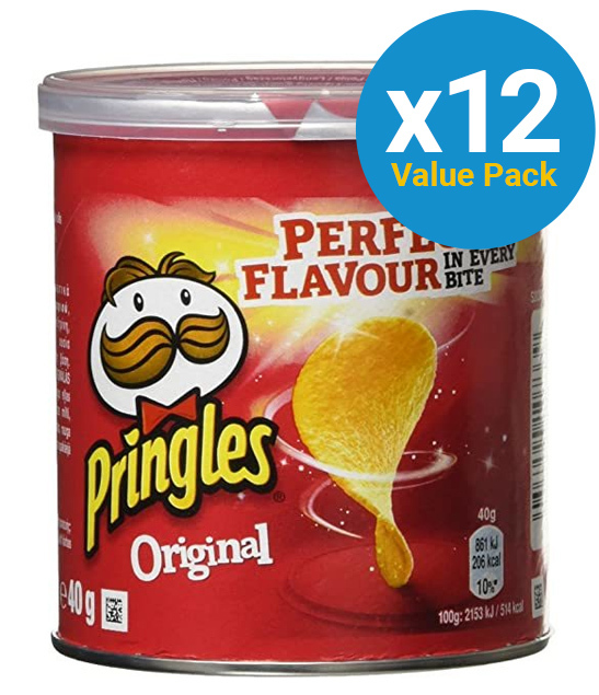 Pringles Grab & Go Small Original 40g (12 Pack) image