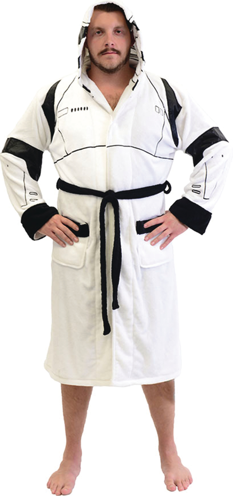 Star Wars Hooded Fleece Stormtrooper Bathrobe