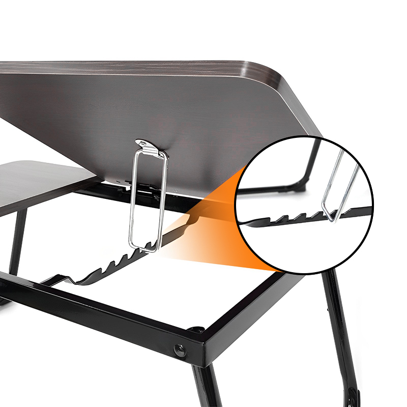 Buy COMFEYA Adjustable Lap Desk with Cup Holder Black at Mighty Ape NZ