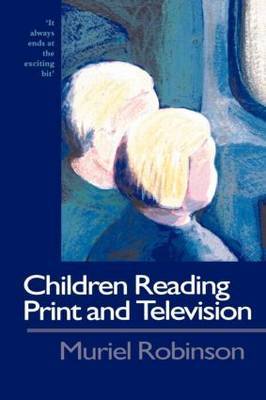 Children Reading Print and Television Narrative by Muriel Robinson image