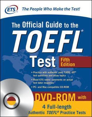 The Official Guide to the TOEFL Test with DVD-ROM, Fifth Edition by Educational Testing Service image