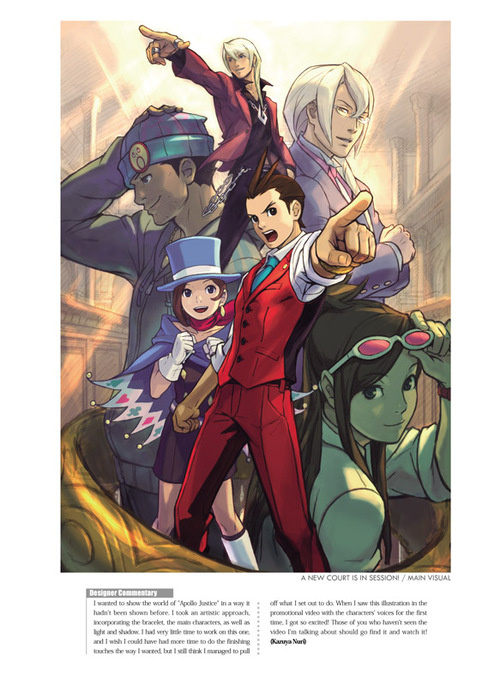 The Art of Phoenix Wright: Ace Attorney by Capcom image